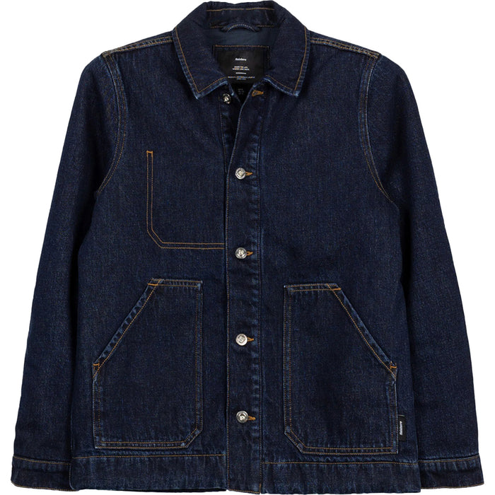 Finisterre Yarrel Quilted Denim Chore Jacket - Women's Dark Indigo Denim