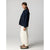 Finisterre Yarrel Quilted Denim Chore Jacket - Women's Dark Indigo Denim