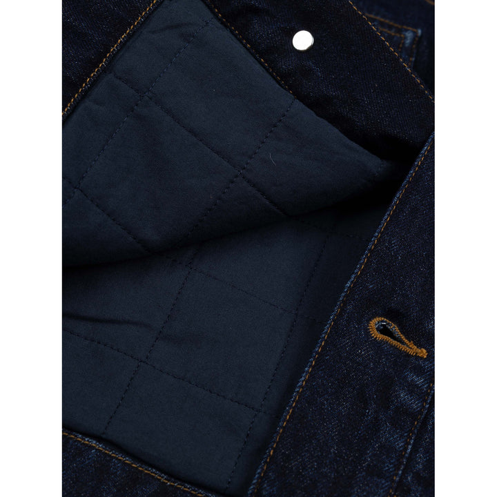 Finisterre Yarrel Quilted Denim Chore Jacket - Women's Dark Indigo Denim