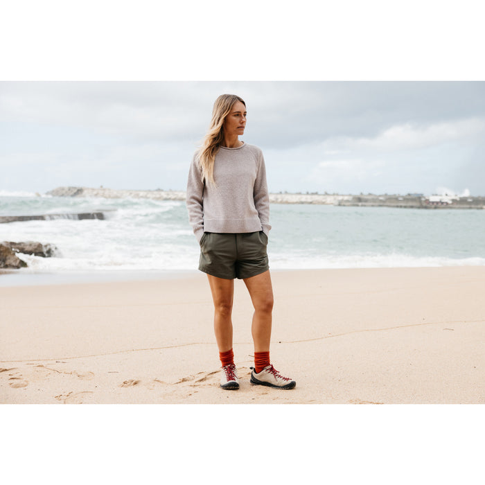Finisterre Kerrow Knit Jumper Sweater - Women's Oat