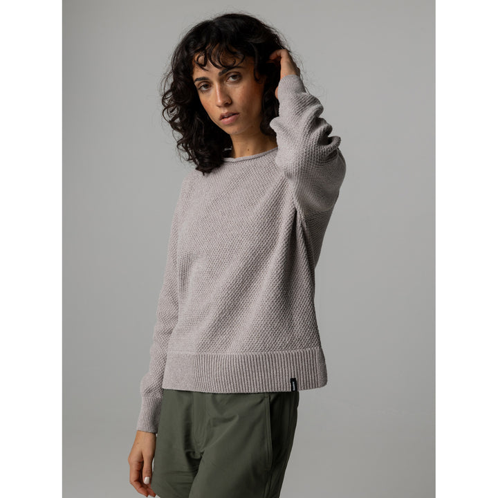 Finisterre Kerrow Knit Jumper Sweater - Women's Oat