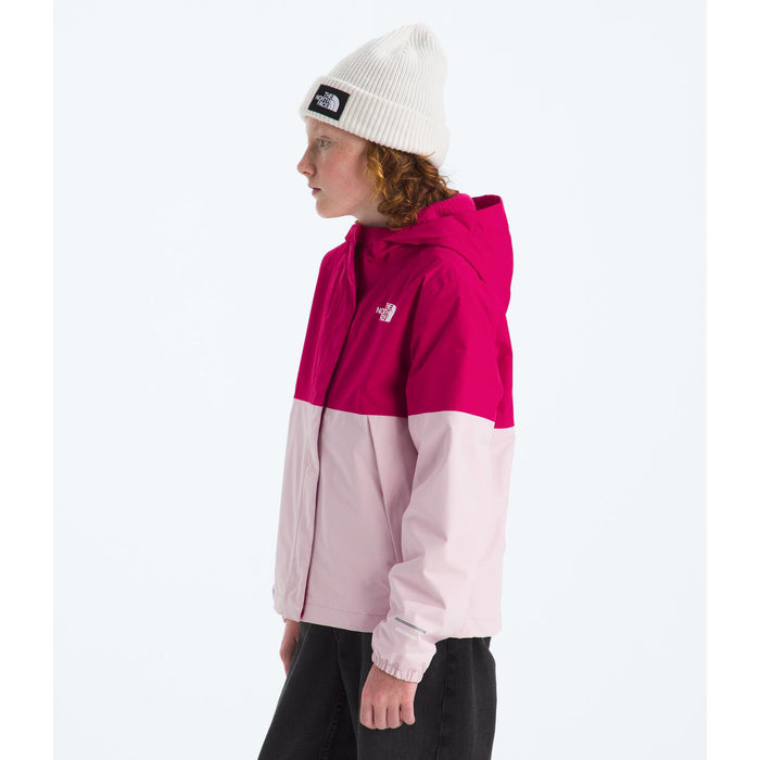 The North Face Warm Antora Rain Jacket - Girls' Lali Guran/Pale Blossom