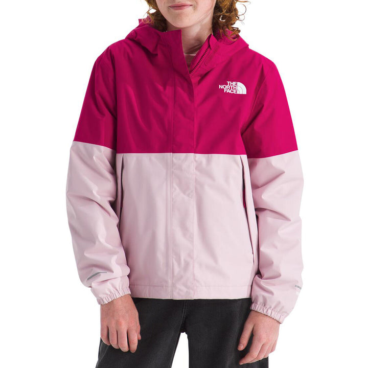 The North Face Warm Antora Rain Jacket - Girls' Lali Guran/Pale Blossom