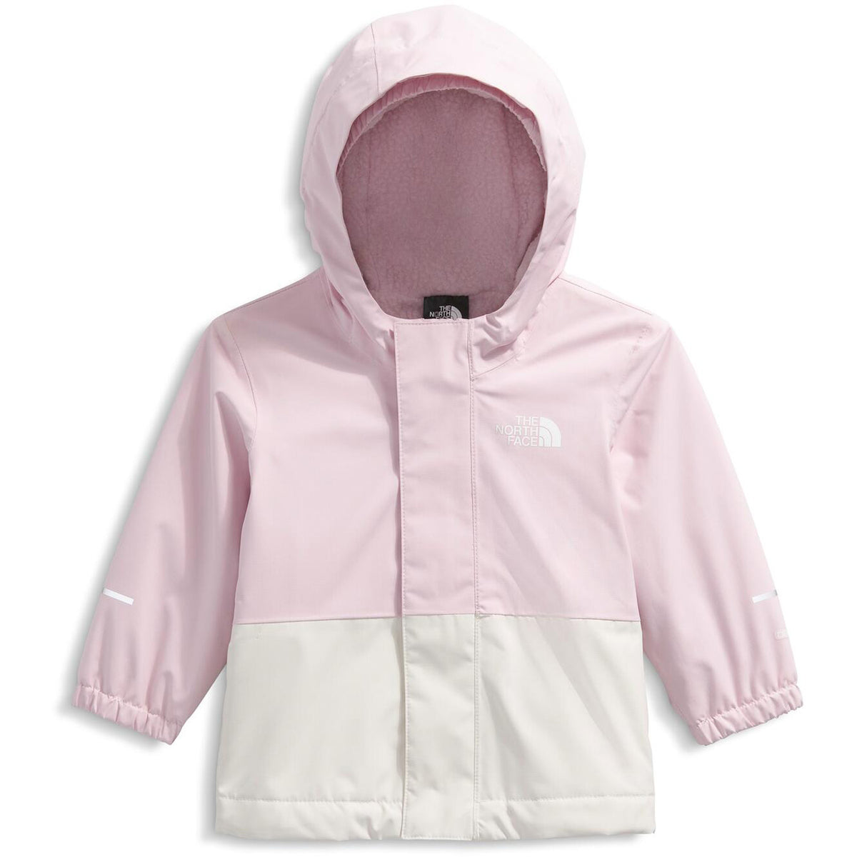 The North Face Warm Antora Rain Jacket - Infants' Pale Blossom/White Dune