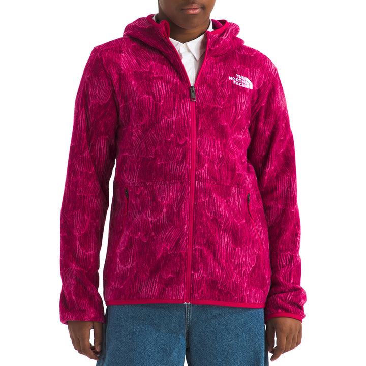 The North Face Teen Glacier Full Zip Print Hoodie - Kids' Lali Guran Regenerative Ink Print