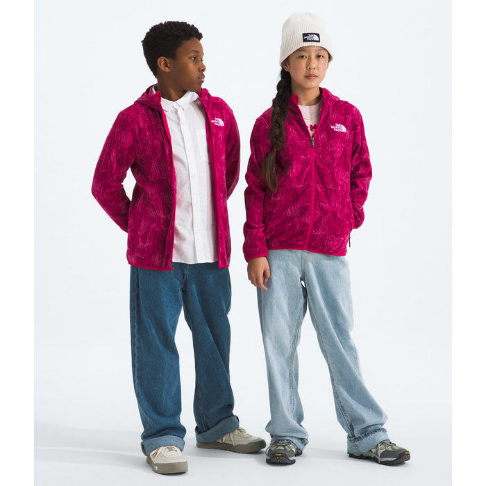 The North Face Teen Glacier Full Zip Print Hoodie - Kids' Lali Guran Regenerative Ink Print