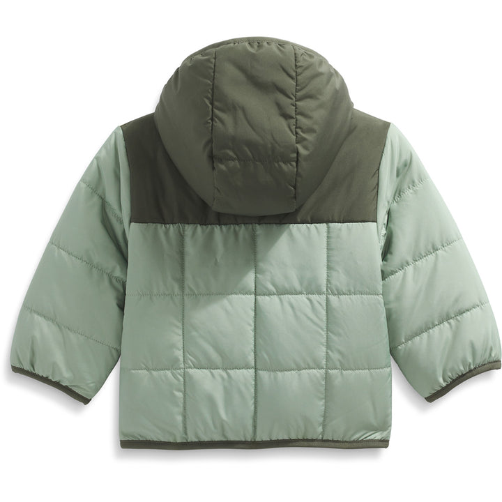 The North Face Baby Reversible Shasta Full Zip Hooded Jacket - Infant Boys' Slate Moss/New Taupe Green