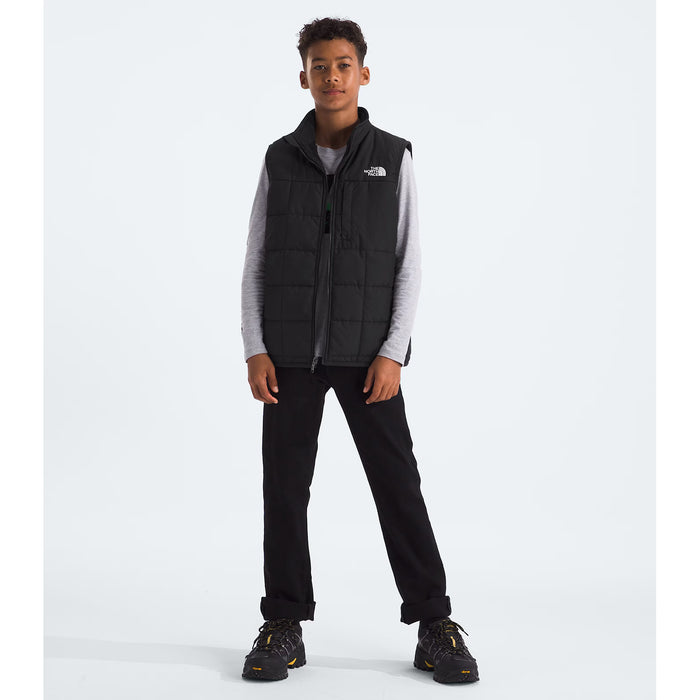 The North Face Reversible Shasta Vest - Boys' TNF Black