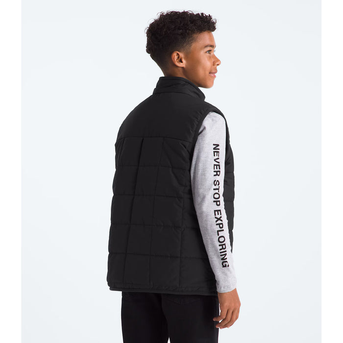 The North Face Reversible Shasta Vest - Boys' TNF Black