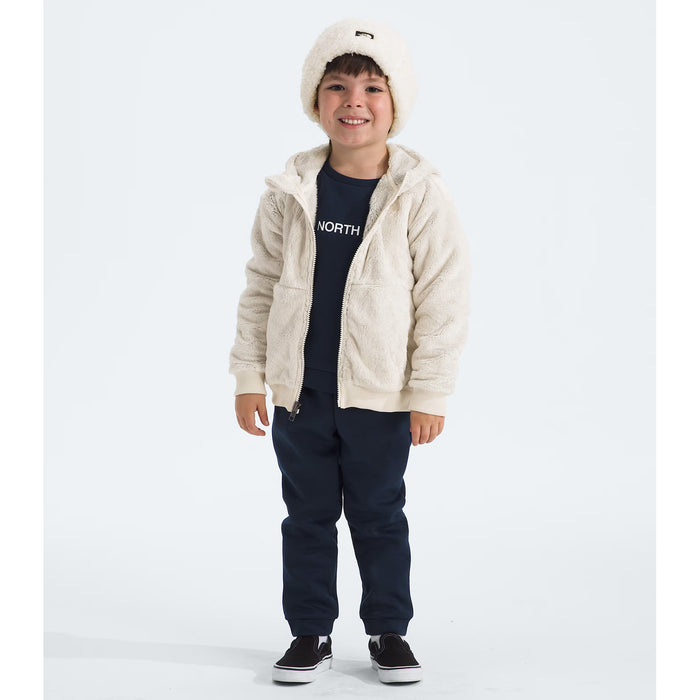 The North Face Osito Full Zip Hoodie - Kids' White Dune