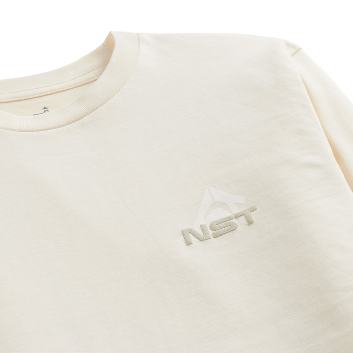 evo x NST Long-Sleeve T-Shirt - Unisex Ecru