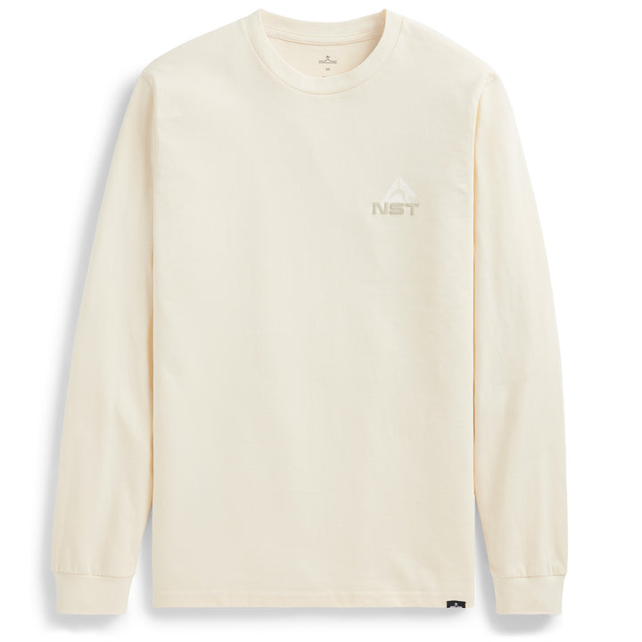 evo x NST Long-Sleeve T-Shirt - Unisex Ecru