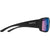 Smith Guide's Choice S Sunglasses Matte Black/ChromaPop Glass Polarchromic Rose Blue Mirror
