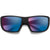 Smith Guide's Choice S Sunglasses Matte Black/ChromaPop Glass Polarchromic Rose Blue Mirror