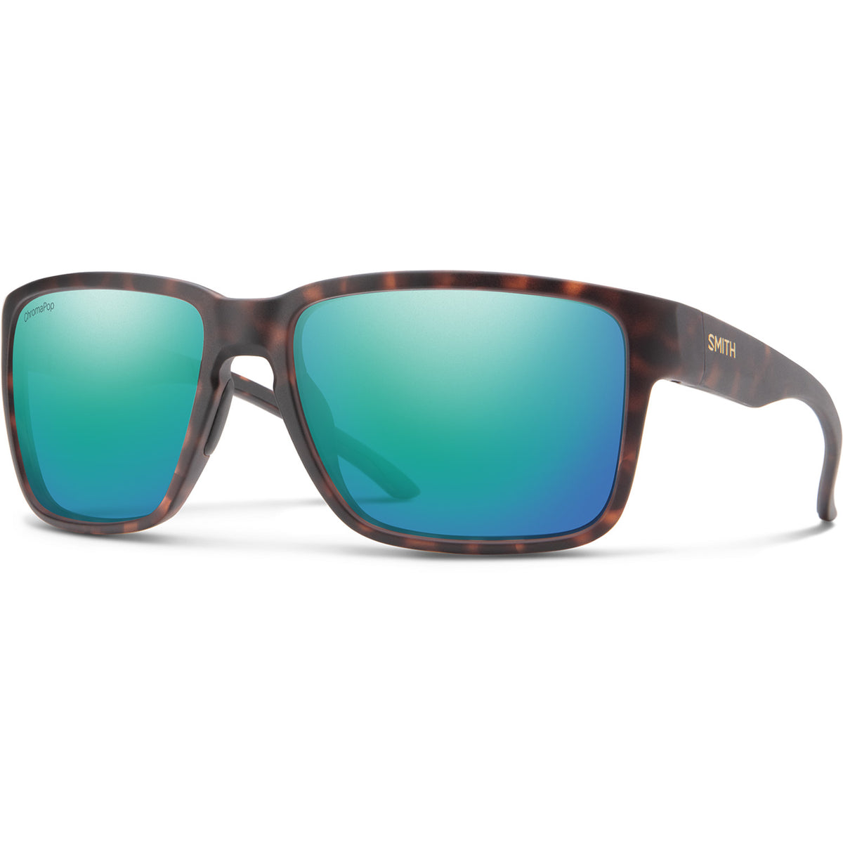 Smith Emerge Sunglasses Matte Tortoise/ChromaPop Polarized Opal Mirror
