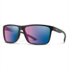 Matte Black/ChromaPop Glass Polarchromic Rose Blue Mirror