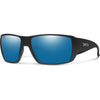 Matte Black/ChromaPop Glass Polarized Blue Mirror