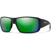Matte Black/ChromaPop Glass Polarized Green Mirror