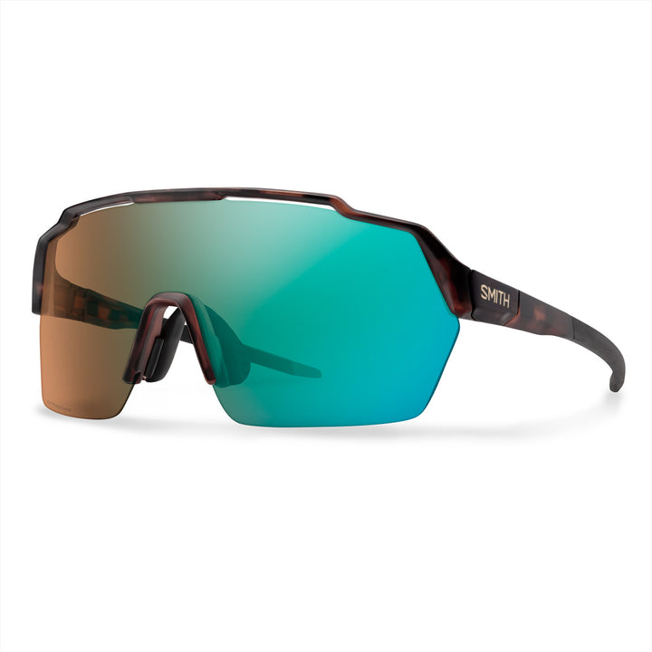 Smith Shift Split MAG Sunglasses Matte Tortoise/ChromaPop Photochromic Brown Opal Mirror