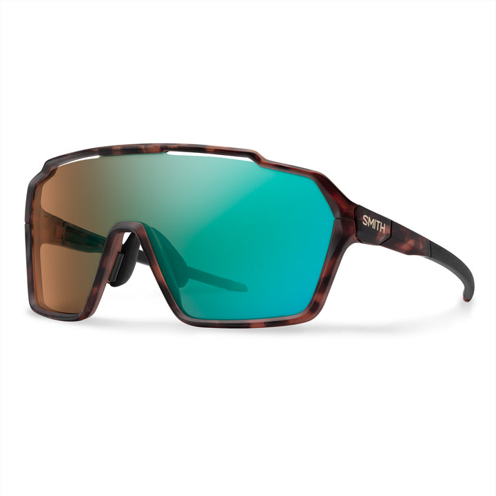 Smith Shift XL MAG Sunglasses Matte Tortoise/ChromaPop Photocromic Brown Opal Mirror