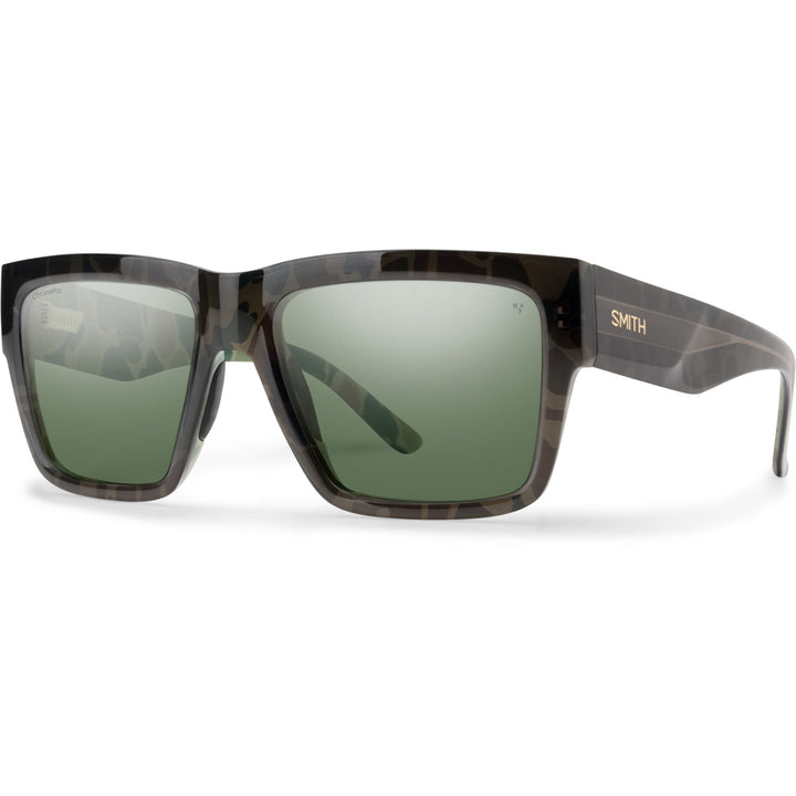 Smith Lineup Sunglasses High Fives Duck Camo/ChromaPop Polarized Gray Green
