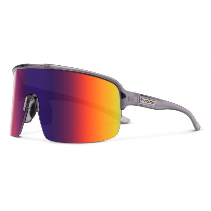Suncloud Amplify Sunglasses Transparent Gray/Polarized Plasma Mirror