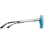 Smith Langley 2 Sunglasses Silver/ChromaPop Polarized Blue Mirror