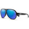 Matte Black/Polarized Blue Mirror