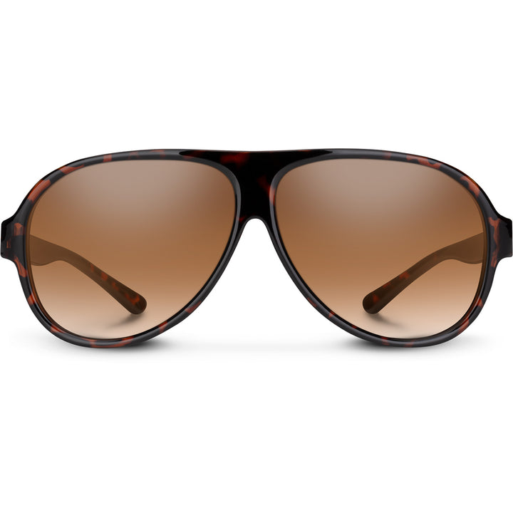 Suncloud Rooney Sunglasses Tortoise/Polarized Brown Gradient