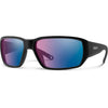 Matte Black/ChromaPop Glass Polarchromic Rose Blue Mirror