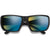 Smith Guide's Choice S Sunglasses Matte Black/ChromaPop Glass Polarchromic Yellow Blue Mirror
