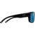 Smith Backcast Sunglasses Matte Black/ChromaPop Glass Polarized Blue Mirror