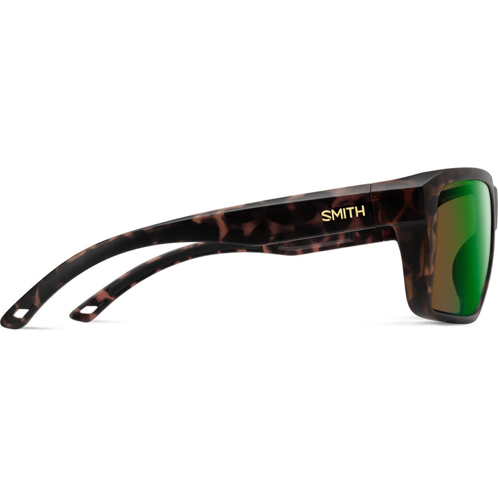 Smith Backcast Sunglasses Matte Tortoise/ChromaPop Glass Polarchromic Brown Green Mirror