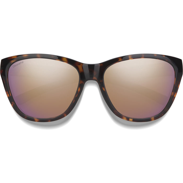 Smith Shoal Sunglasses Tortoise/ChromaPop Polarized Rose Gold Mirror