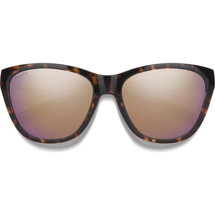 Smith Shoal Sunglasses Tortoise/ChromaPop Polarized Rose Gold Mirror