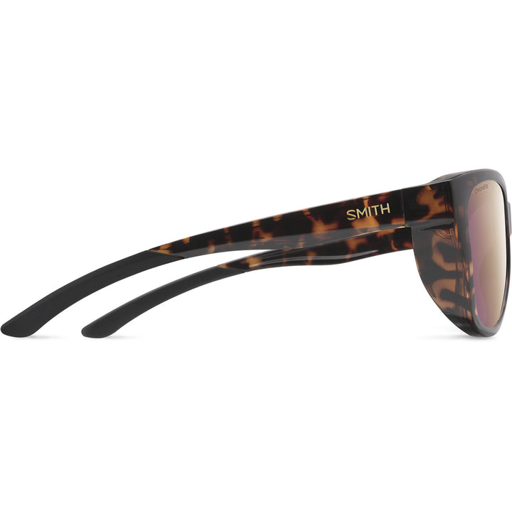 Smith Shoal Sunglasses Tortoise/ChromaPop Polarized Rose Gold Mirror