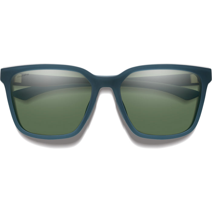 Smith Shoutout Core Sunglasses Matte Pacific Crystal/Polarized Gray Green