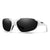 Smith Sliders Sunglasses Snow White/Chromapop Black