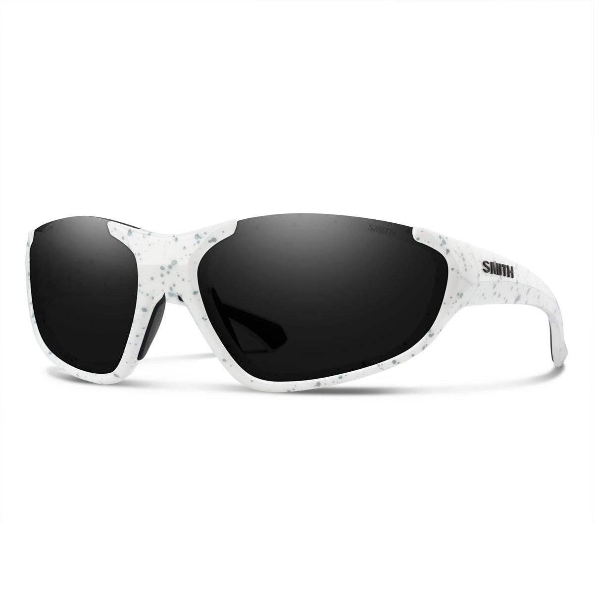 Smith Sliders Sunglasses Snow White/Chromapop Black