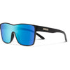 Matte Black/Polarized Blue Mirror