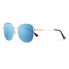 Gold/Polarized Aqua Mirror