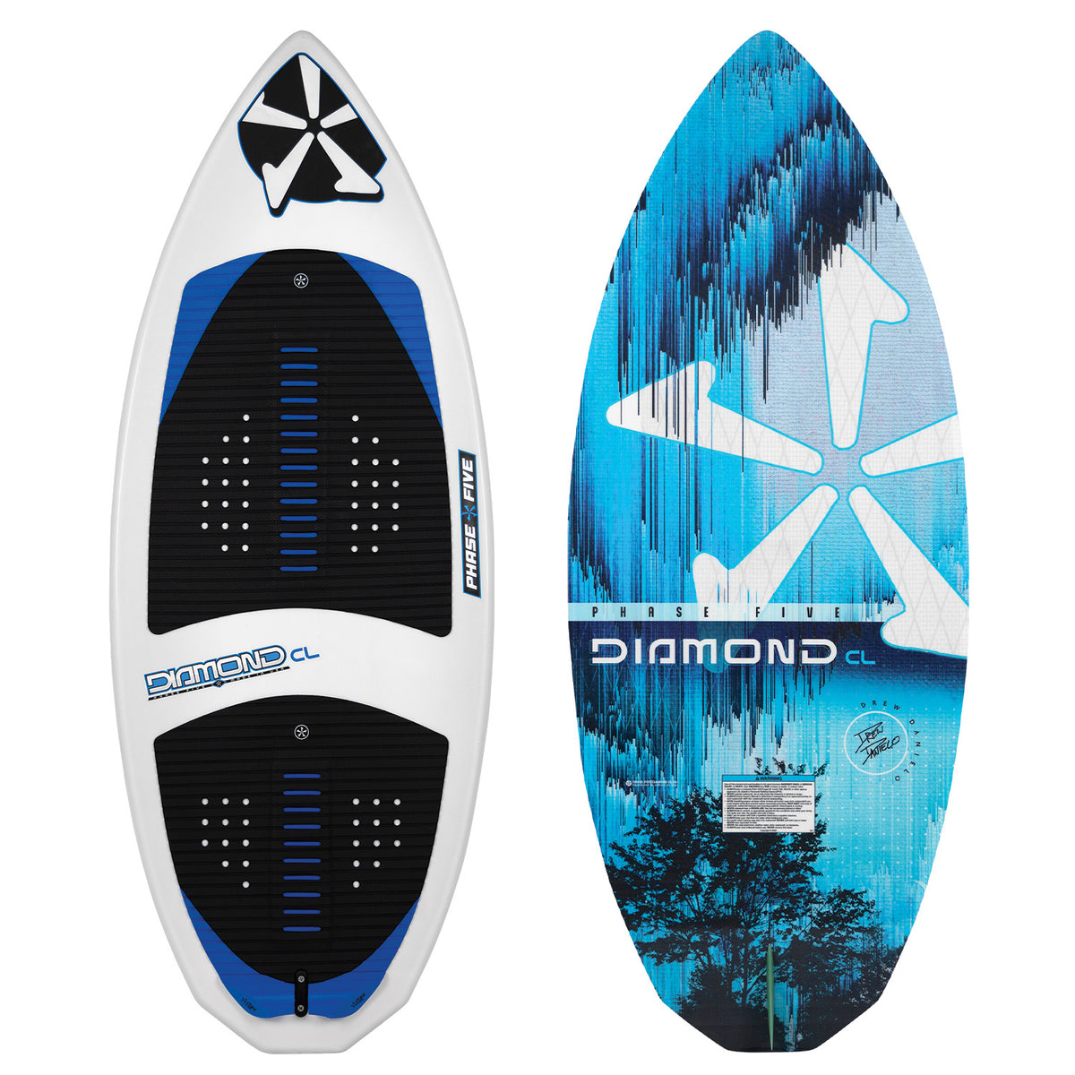 Phase Five Diamond CL Wakesurf Board 2026