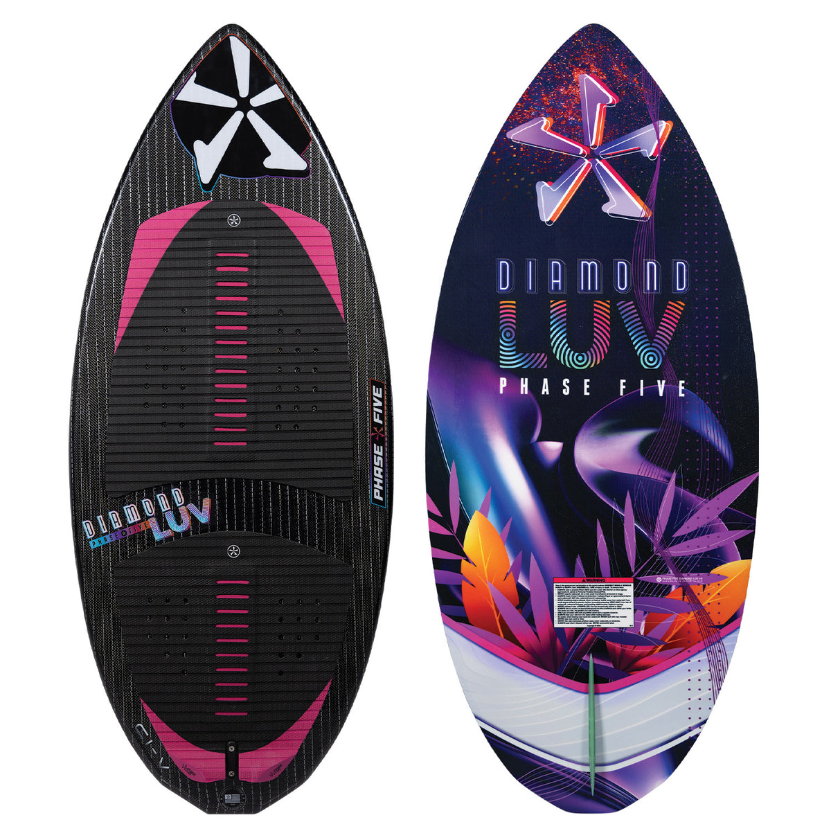 Phase Five Diamond Luv Wakesurf Board 2026