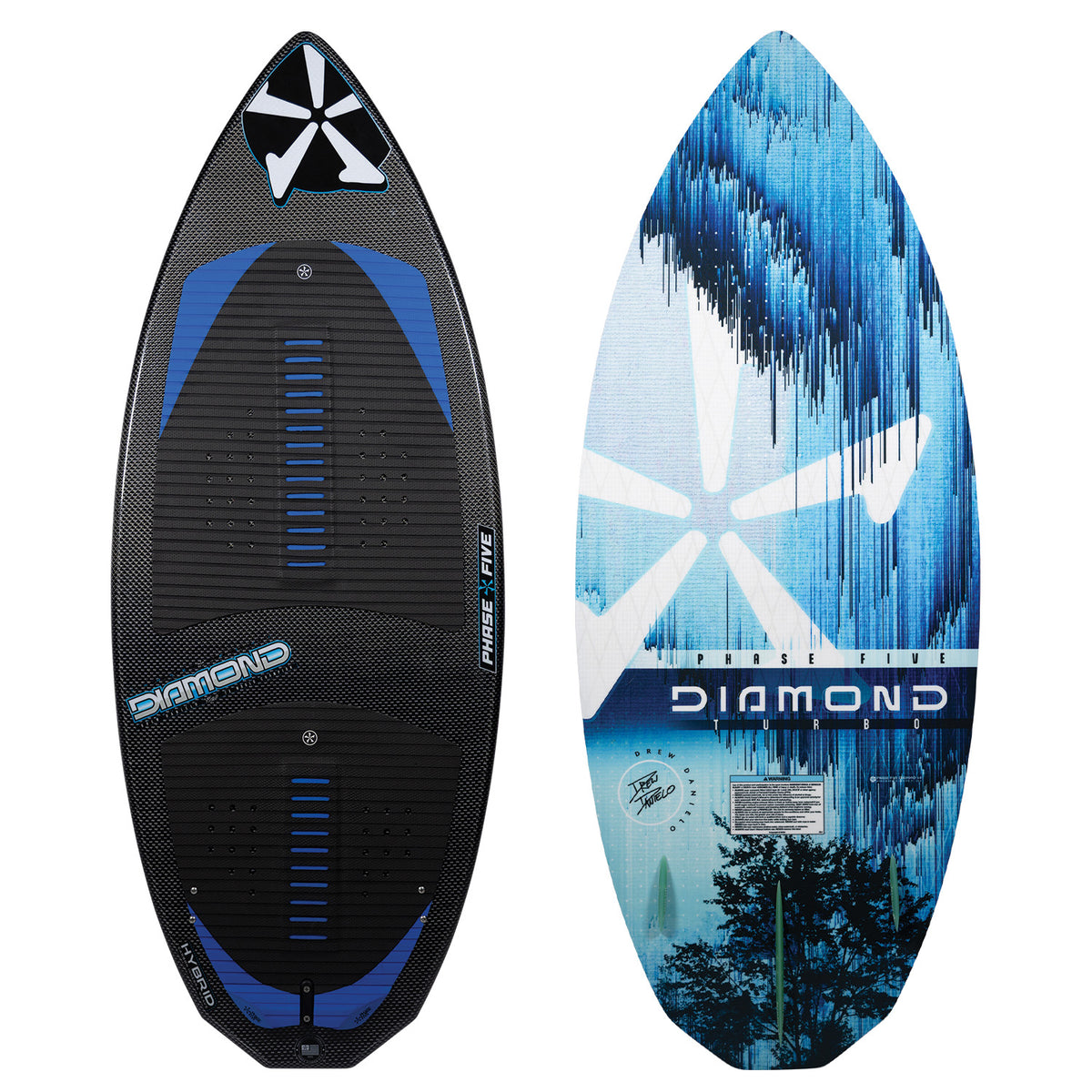 Phase Five Diamond Turbo Wakesurf Board 2026