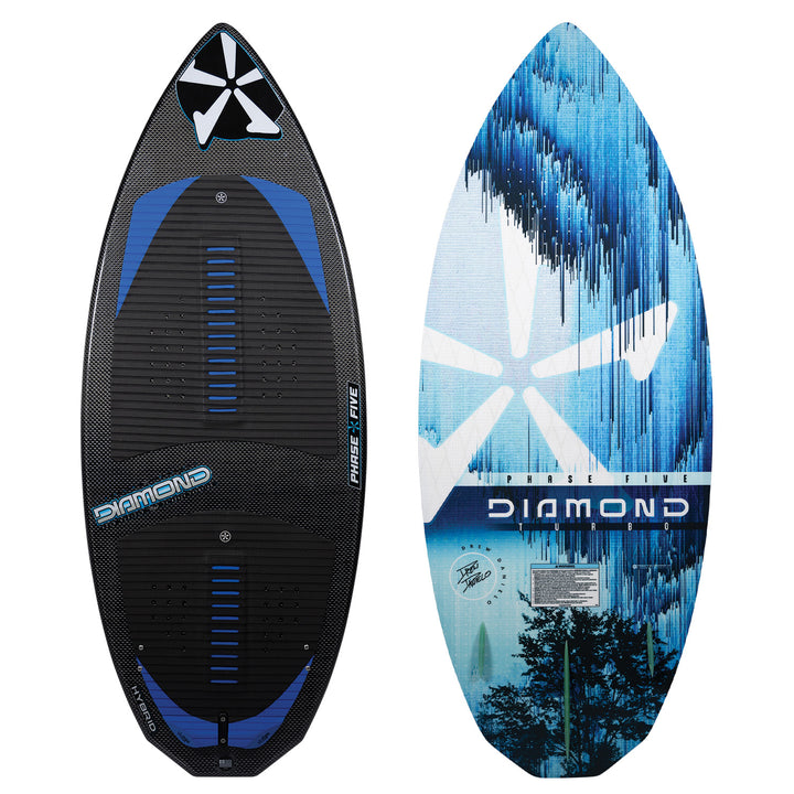 Phase Five Diamond Turbo Wakesurf Board 2026