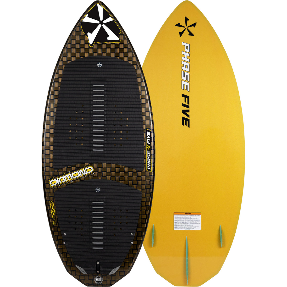 Phase Five Diamond Turbo LTD Wakesurf Board 2026