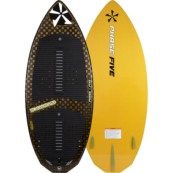 Phase Five Diamond Turbo LTD Wakesurf Board 2026