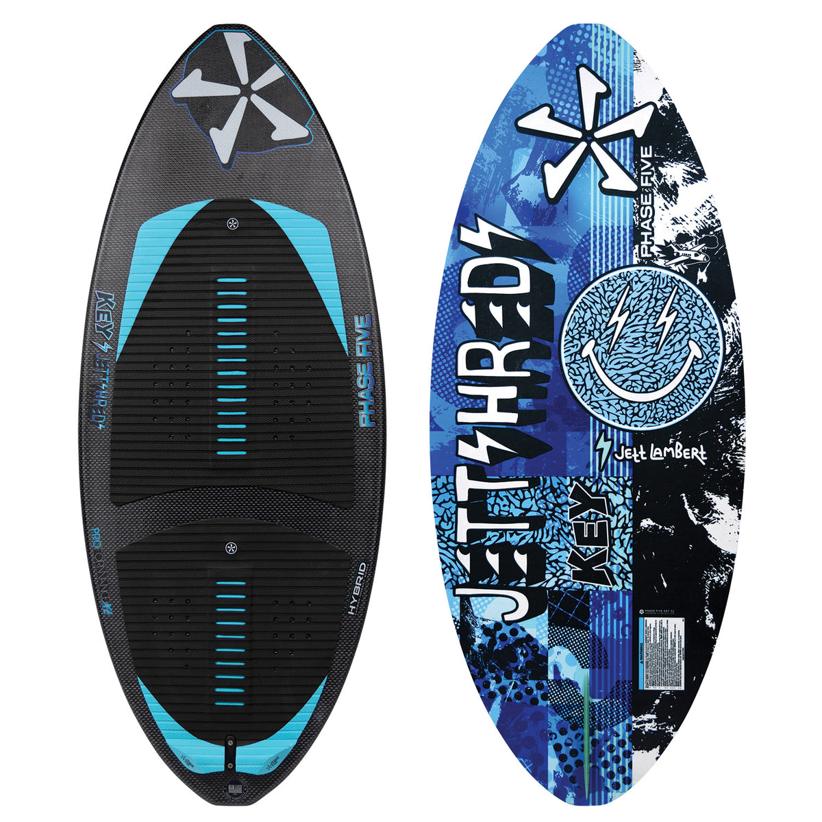 Phase Five Key Jett Shreds Wakesurf Board 2026