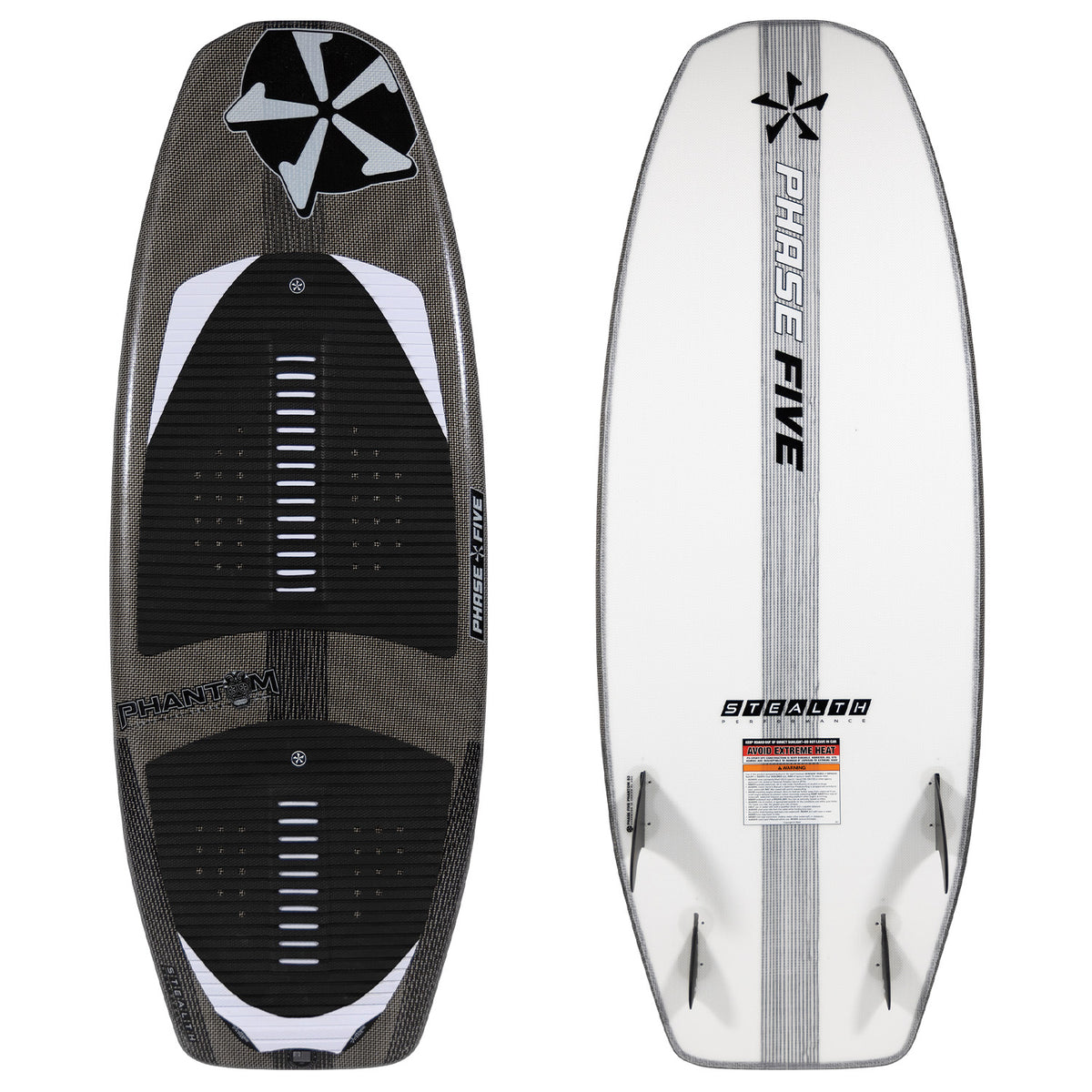 Phase Five Phantom Stealth Wakesurf Board 2026
