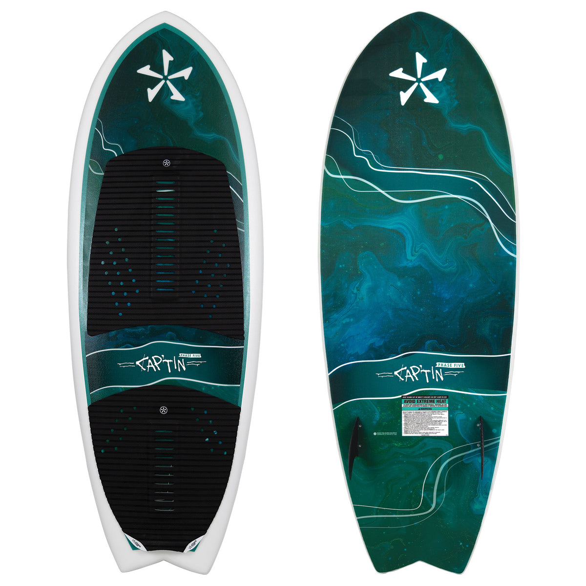 Phase Five Cap'tin Wakesurf Board 2026